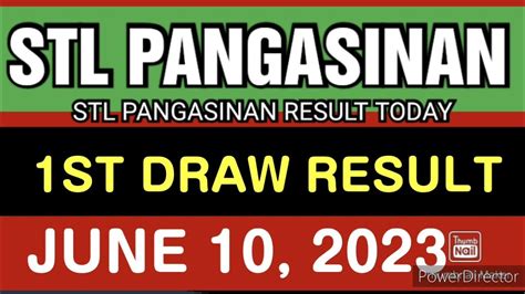 stl pangasinan result today live youtube|STL Pangasinan results, en tips .